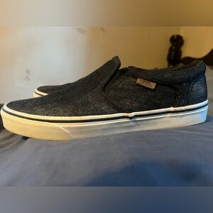 Denim blue vans